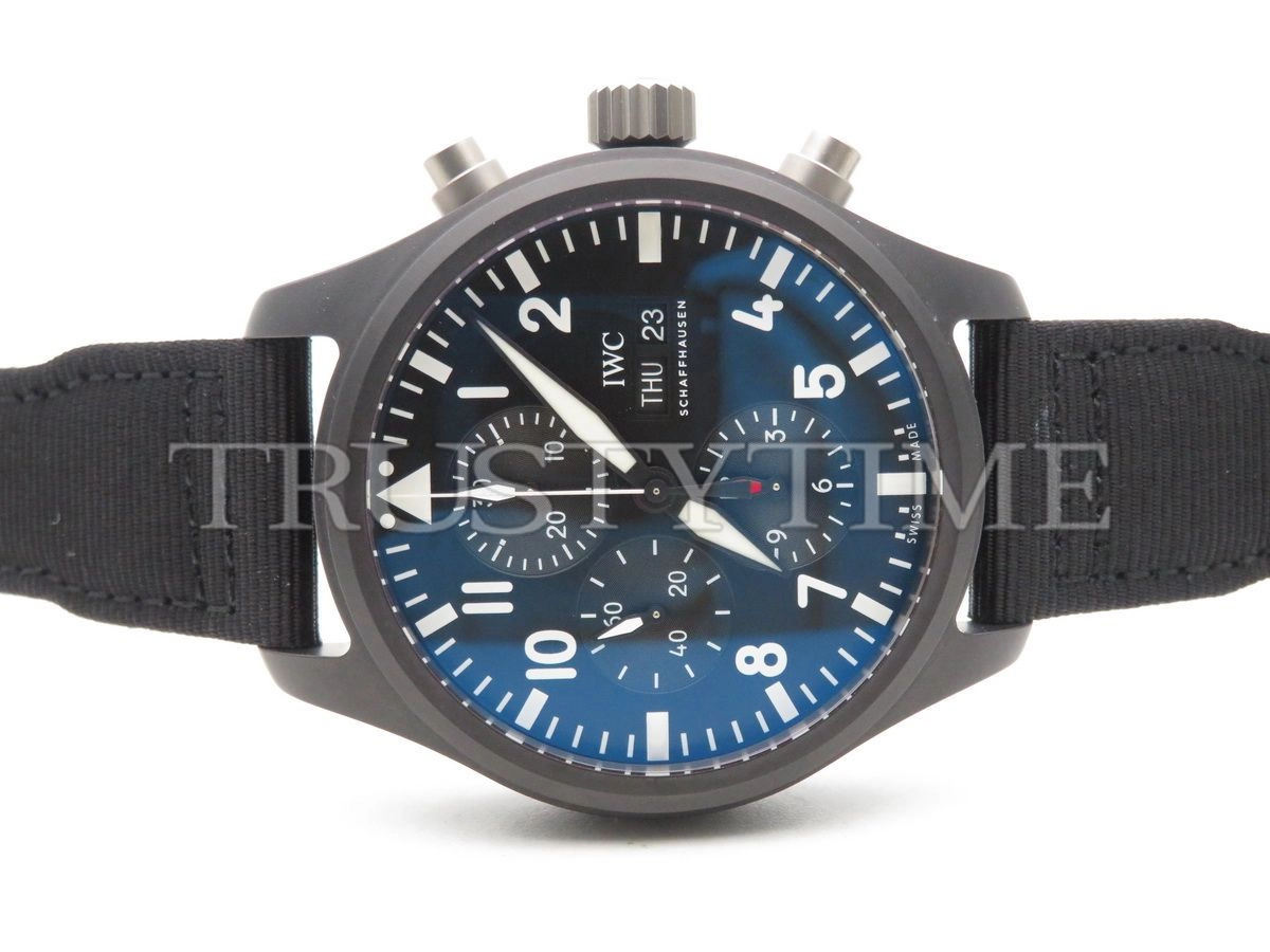Копия часов IWC Pilot's Watch Chronograph Top Gun 44mm IW389101 Арт.IW-0535