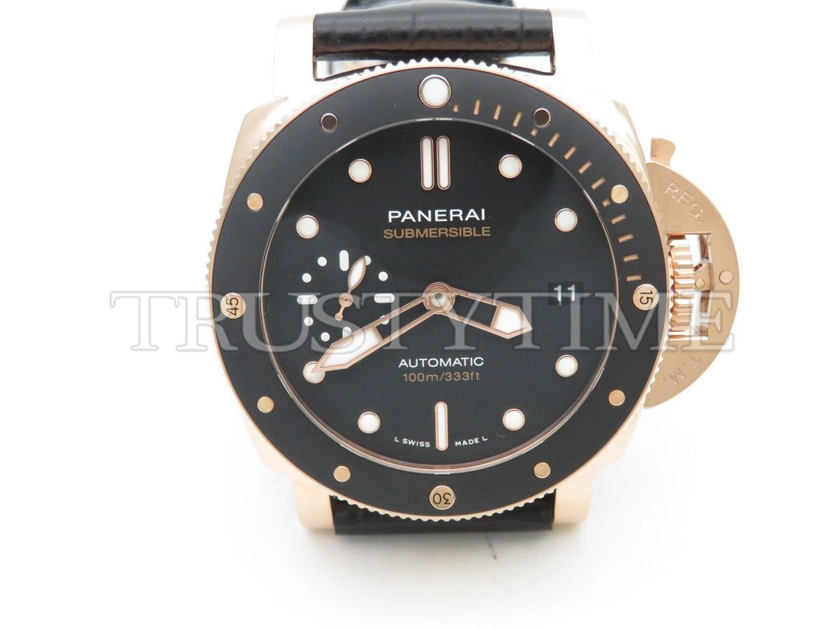 Копия часов Panerai Luminor Submersible 3 Days Automatic Goldtech 42mm PAM00974 Арт.PN-0752