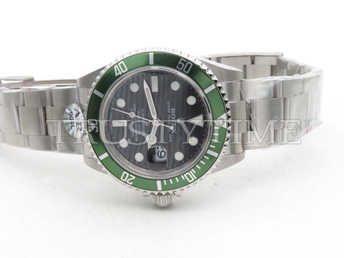 Копия часов Rolex Submariner “Kermit” 40mm 16610LV Арт.RX-1921