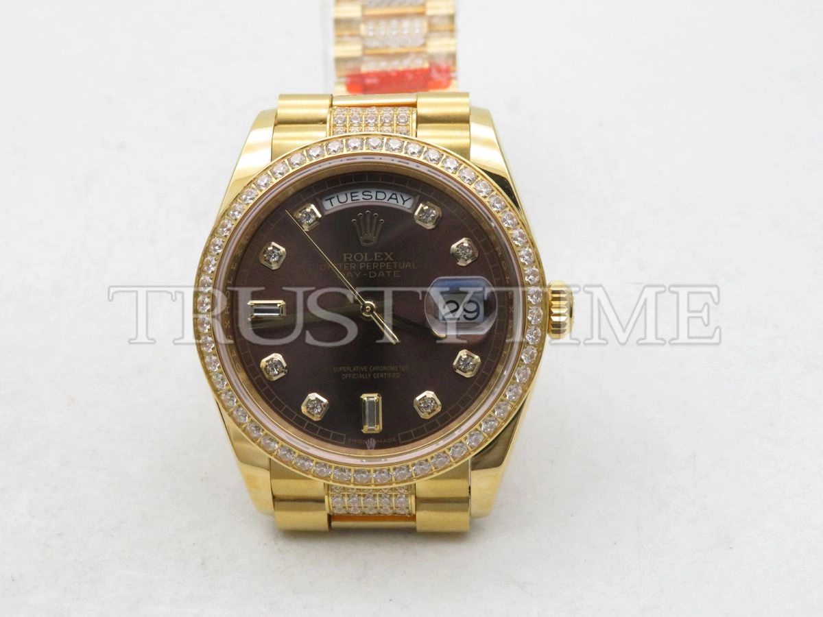 Копия часов Rolex Day-Date 36mm 128348RBR-0007 Арт.RX-1984