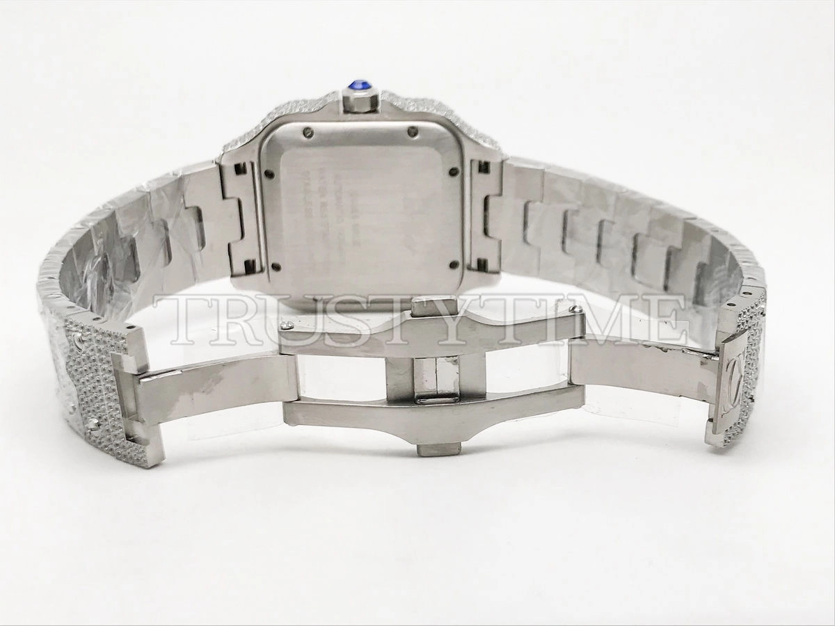 Копия часов Cartier Santos De Cartier 40 WSSA0018 Diamonds Арт.CR-0930
