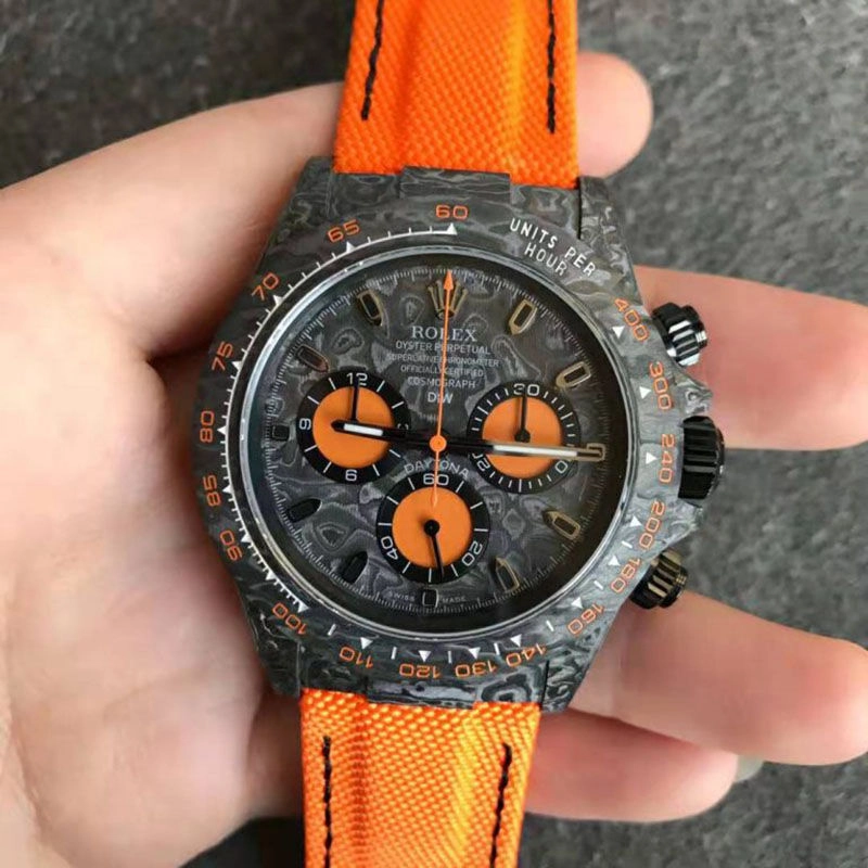 Rolex DIW Daytona оранжевая реплика