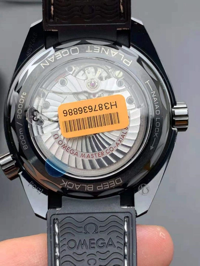 Копия часов Omega Planet Ocean 45,5 мм Deep Black