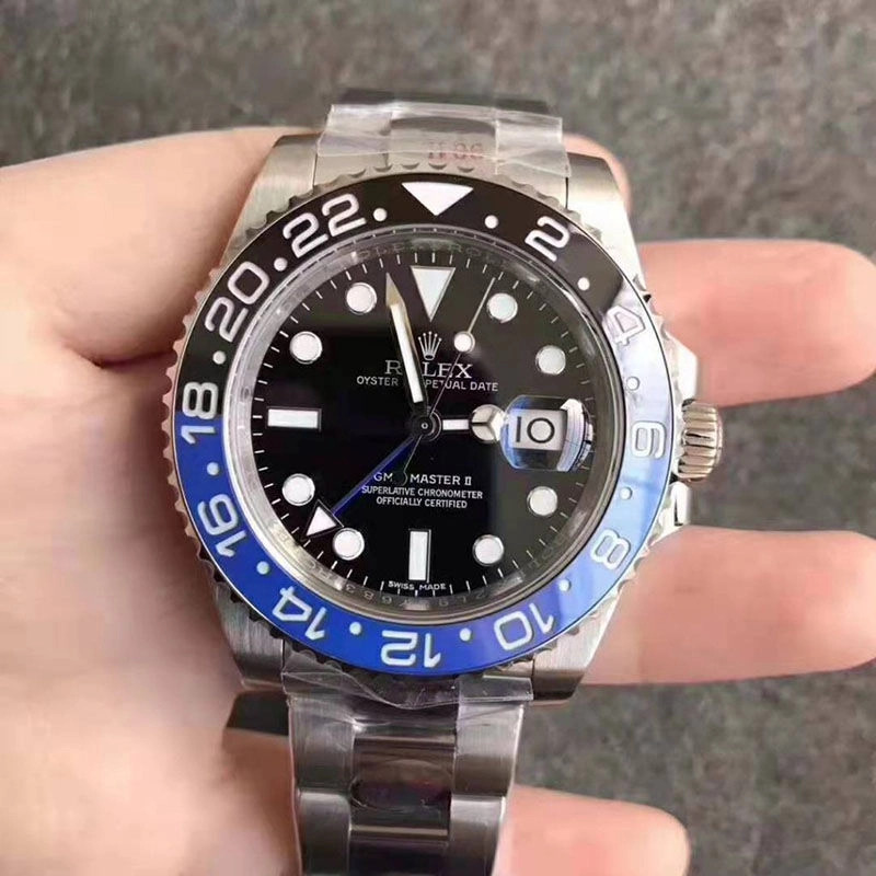 Реплика часов Rolex GMT-Master II 116710 Batman V11 от Noob Реплика часов Rolex GMT-Master II 116710 Batman V11 от Noob