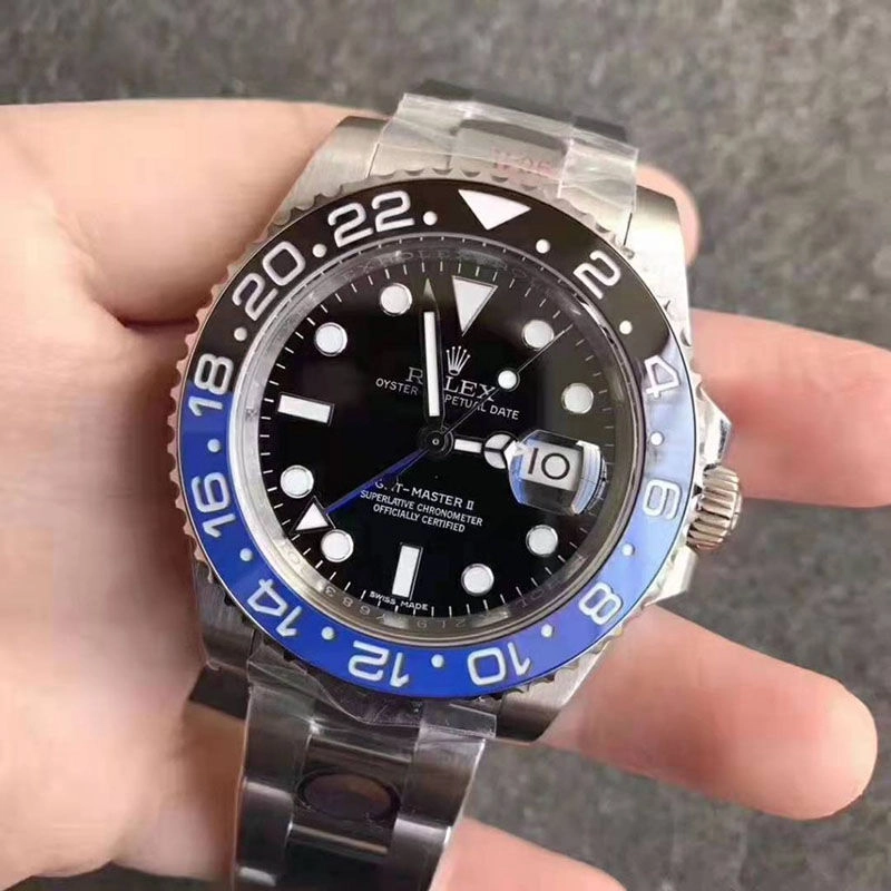 Реплика часов Rolex GMT-Master II 116710 Batman V11 от Noob Реплика часов Rolex GMT-Master II 116710 Batman V11 от Noob