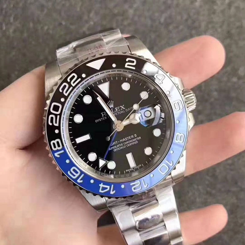 Реплика часов Rolex GMT-Master II 116710 Batman V11 от Noob Реплика часов Rolex GMT-Master II 116710 Batman V11 от Noob