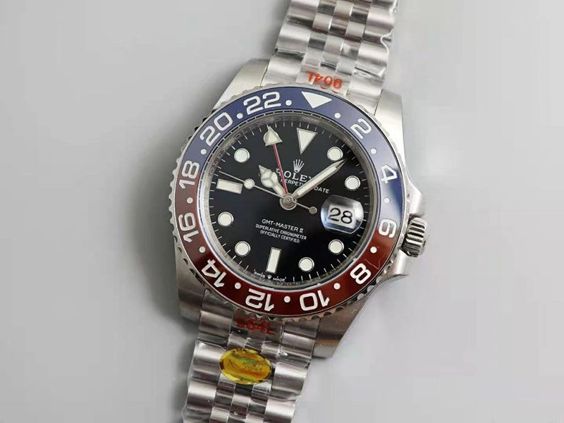 Реплика часов Rolex GMT-Master II 126710 с механизмом 3285 от Noob Реплика часов Rolex GMT-Master II 126710 с механизмом 3285 от Noob