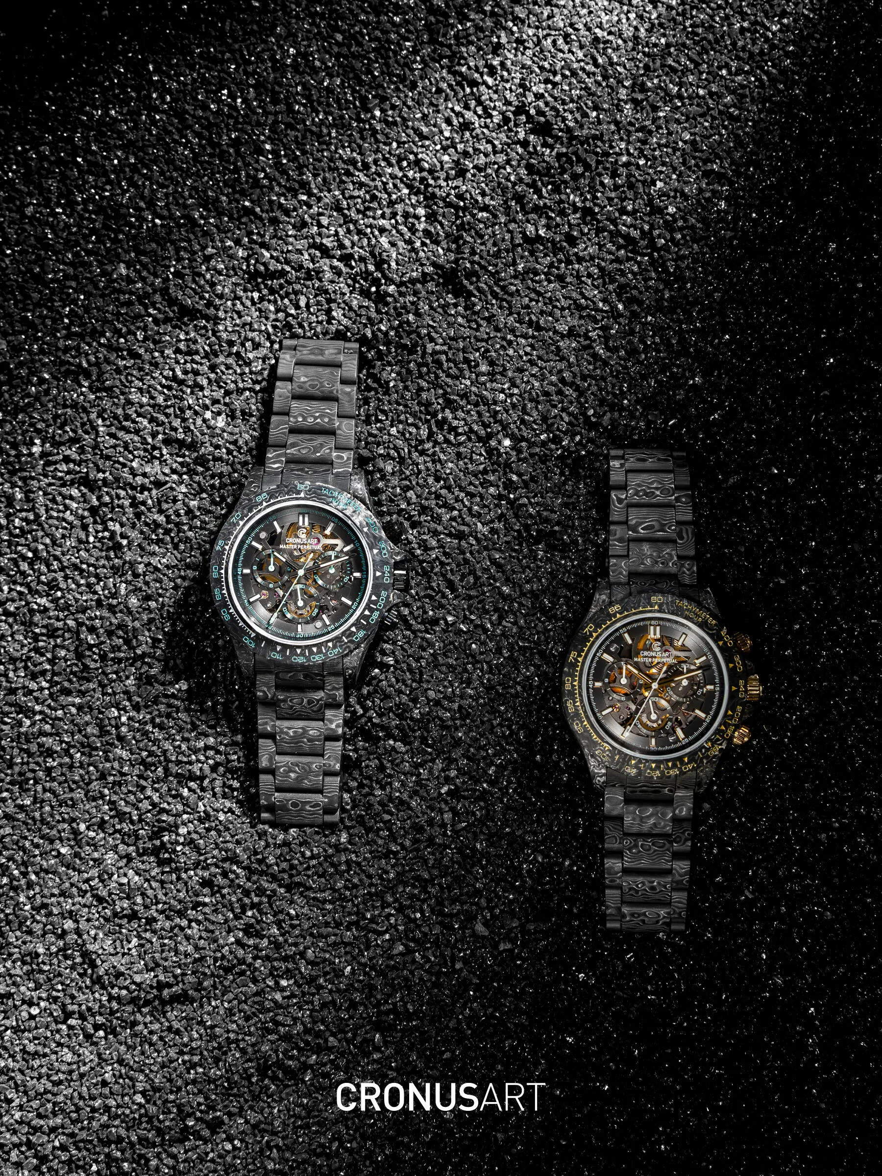 Копия часов CronusArt NTPT Carbon Fiber Watch Limited edition CM016-027 Арт.CA-0445